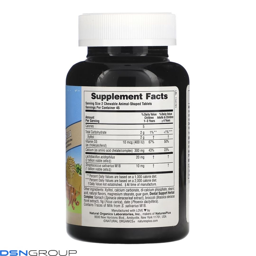 Kids Tooth Fairy Chewable - 90 tabs