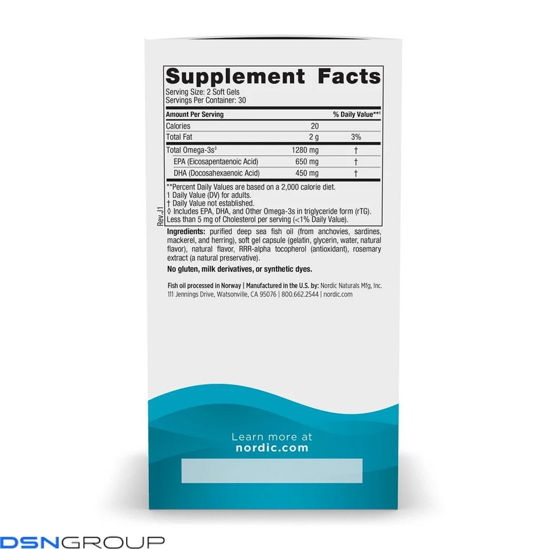 Ultimate Omega - 60 softgels 2023-10-5954 фото Ultimate Omega - 60 softgels