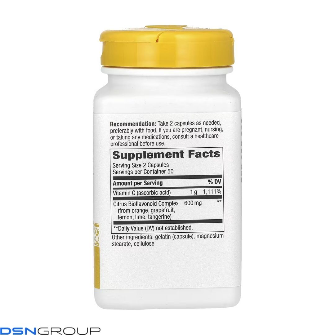 Vitamin C Bioflavonoids - 100 caps 2023-10-3516 фото Vitamin C Bioflavonoids - 100 caps