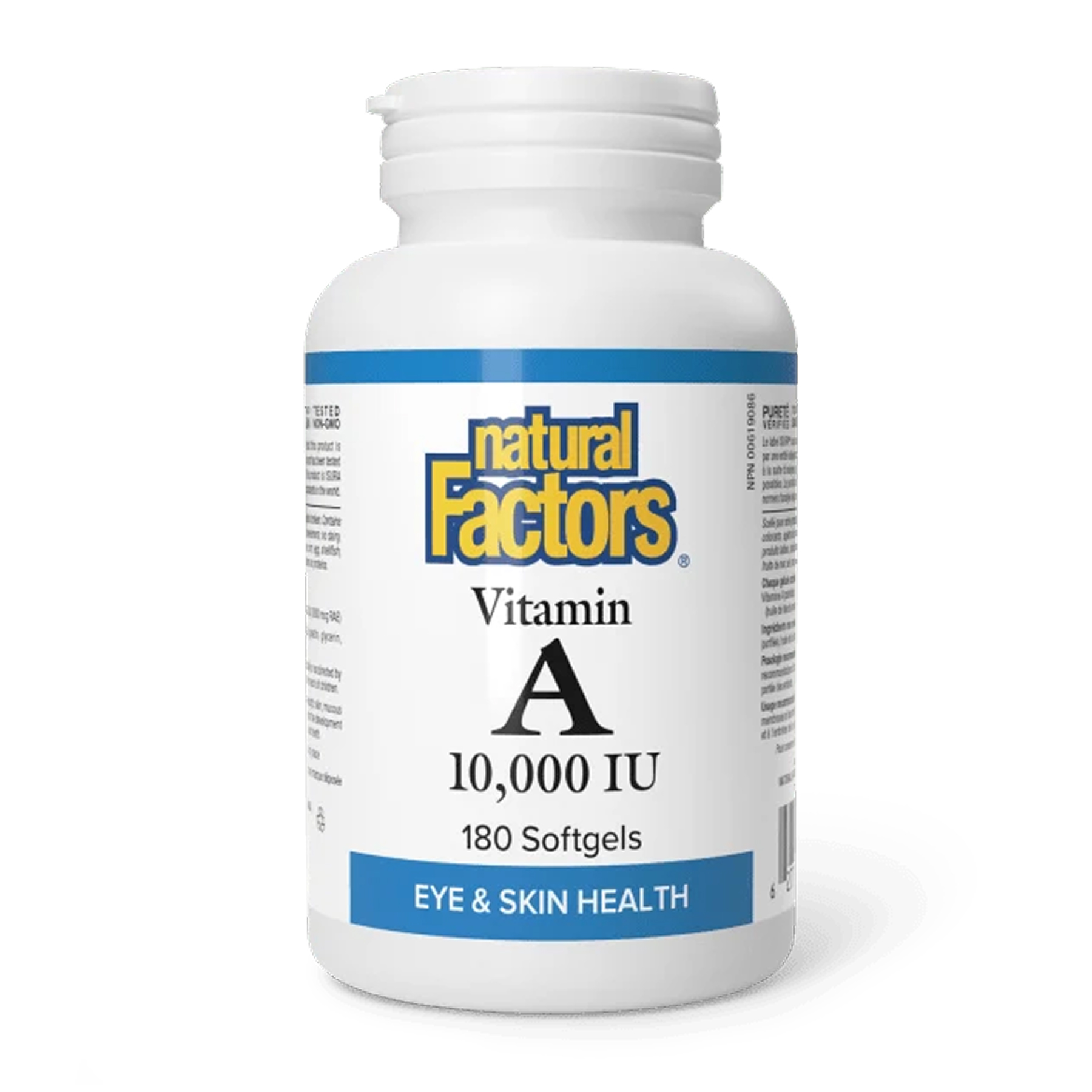 Вітамін A Natural Factors 3000 мкг, 180 капсул