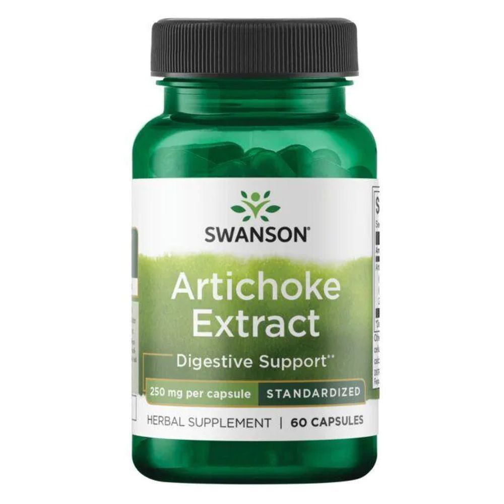 Artichoke Extract Standardized 250 mg - 60caps (Повреждена банка)