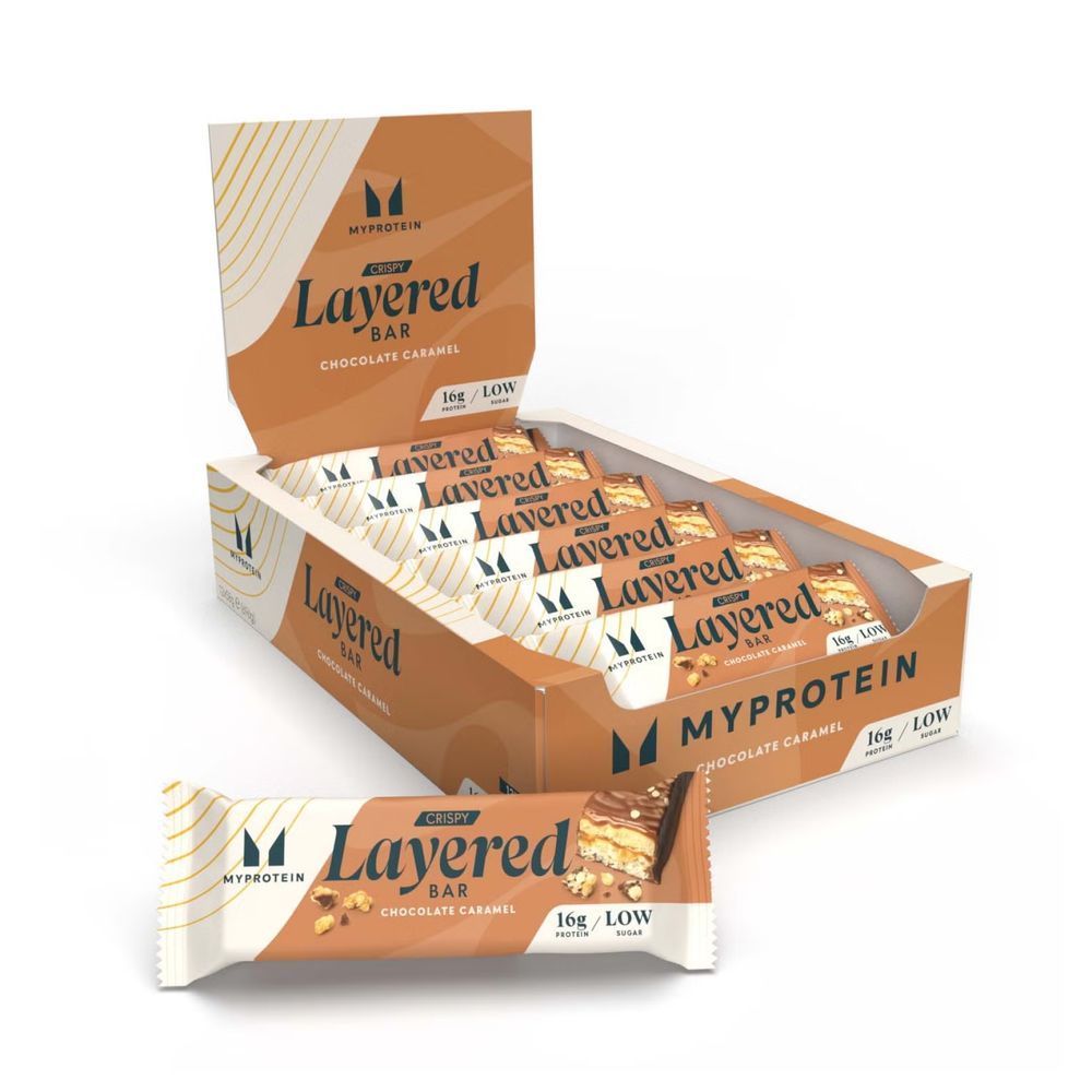 Crispy Layered - 12x58g Chocolate Caramel (До 03.26+Повреждена упаковка)