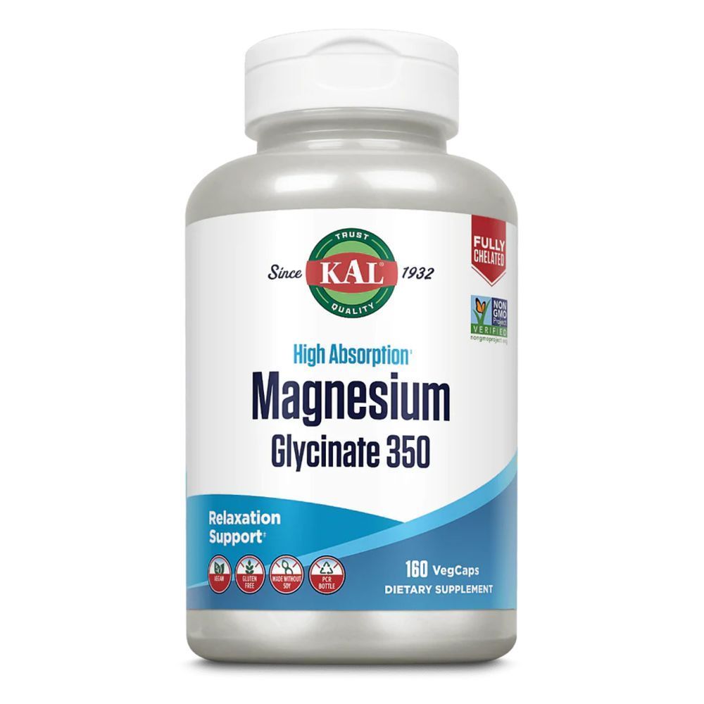 Magnesium Glycinate 350 - 160 veg caps (Затертая дата)