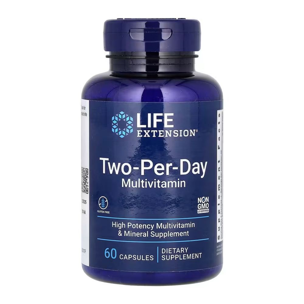 Two-Per-Day Multivitamin - 60 caps (Повреждена банка)