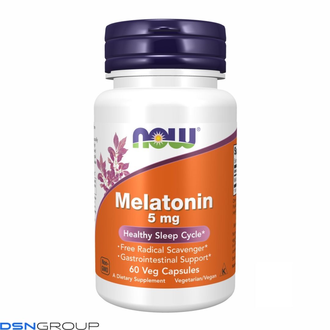 Melatonin 5mg - 180 caps 100-55-9118665-20 фото Melatonin 5mg - 180 caps