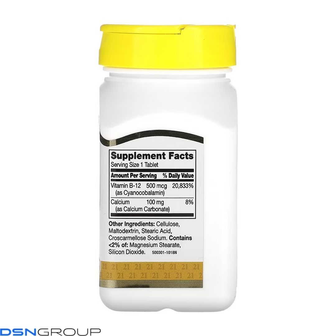 B-12 500 mcg - 110 tabs