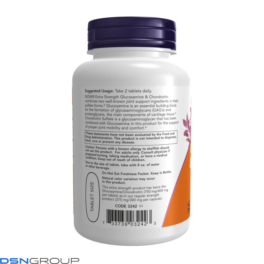 Glucosamine & Chondroitin Extra Strength - 60 tabs