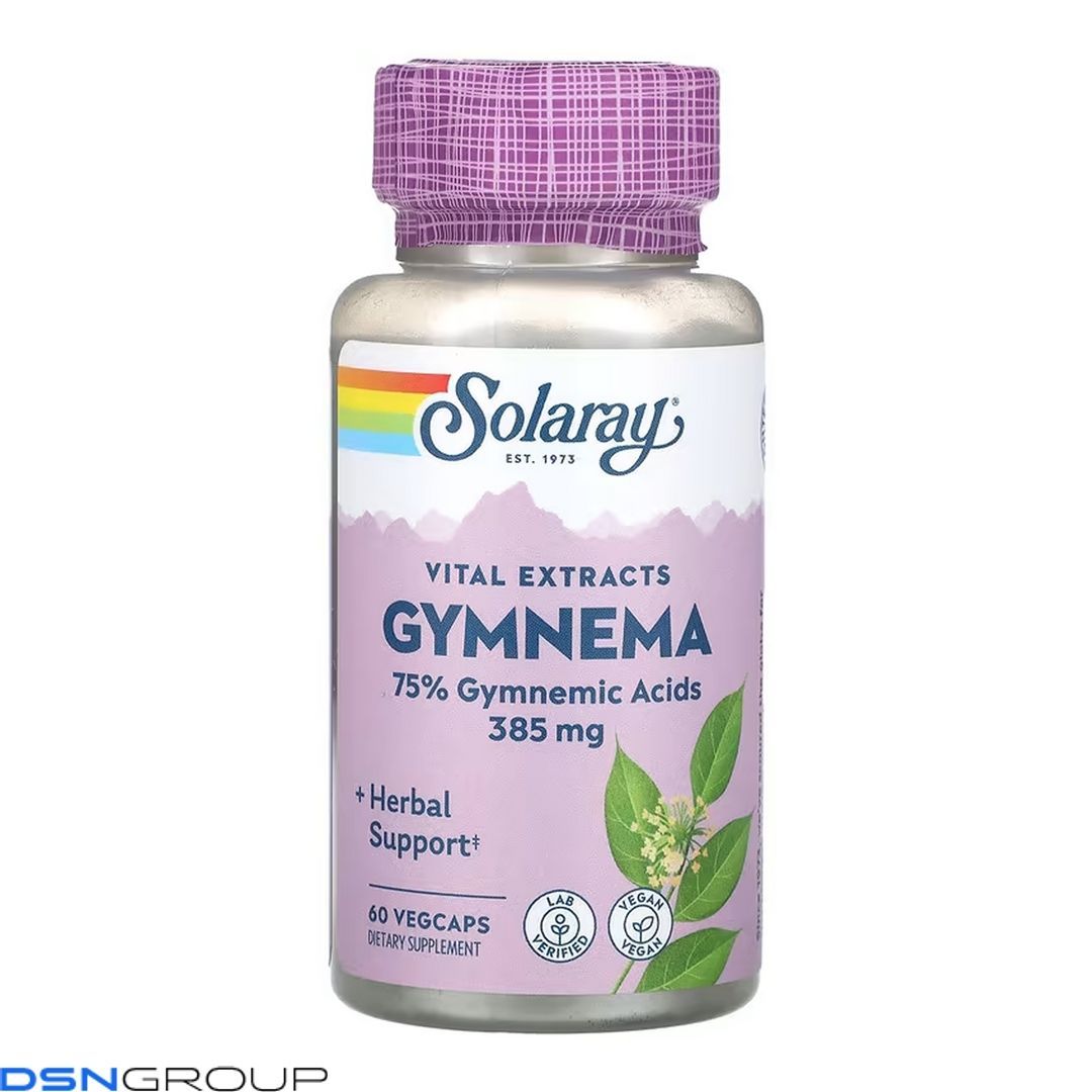 Gymnema 385mg - 60 vcaps 2023-10-6781 фото Gymnema 385mg - 60 vcaps