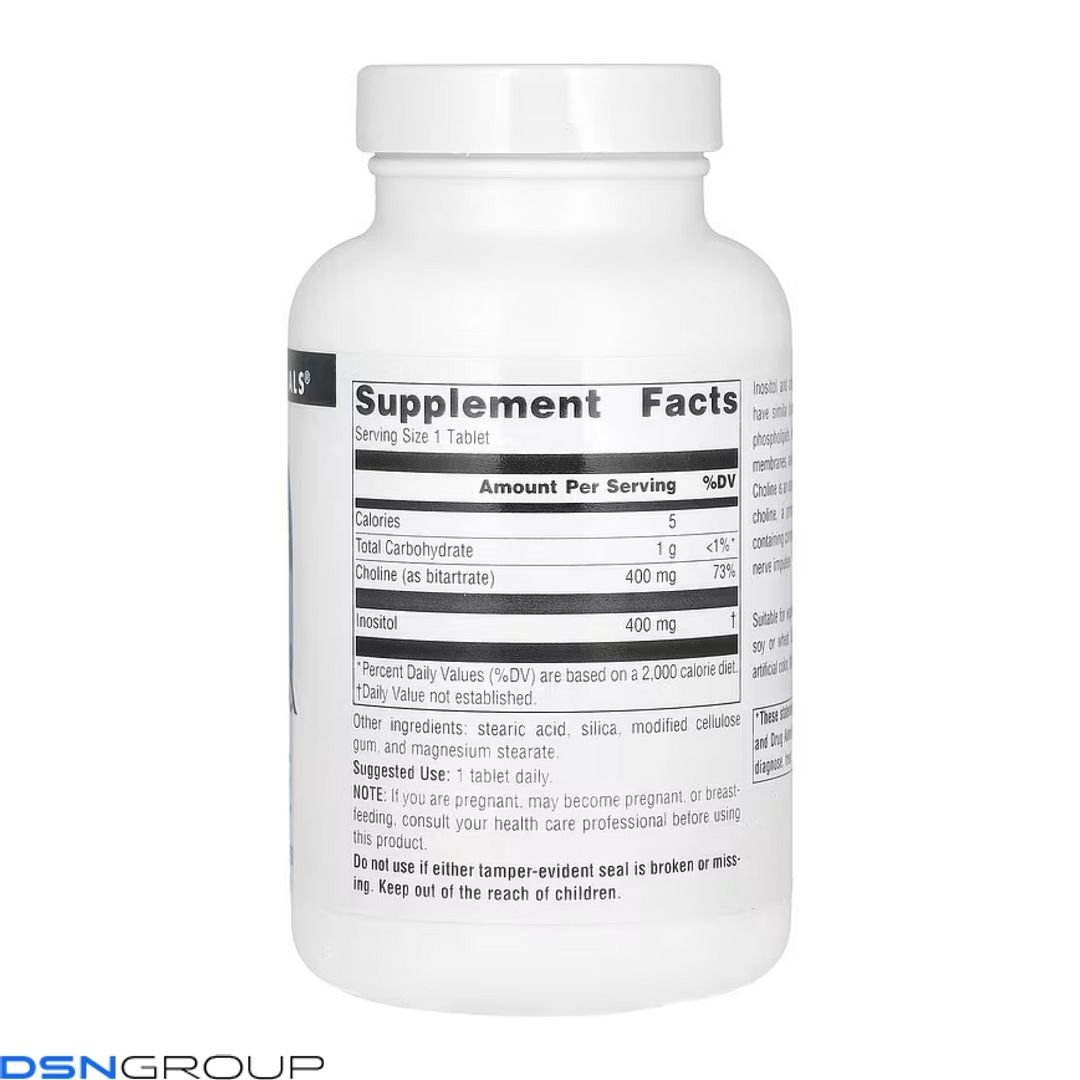Inositol & Choline 800mg - 50 tabs