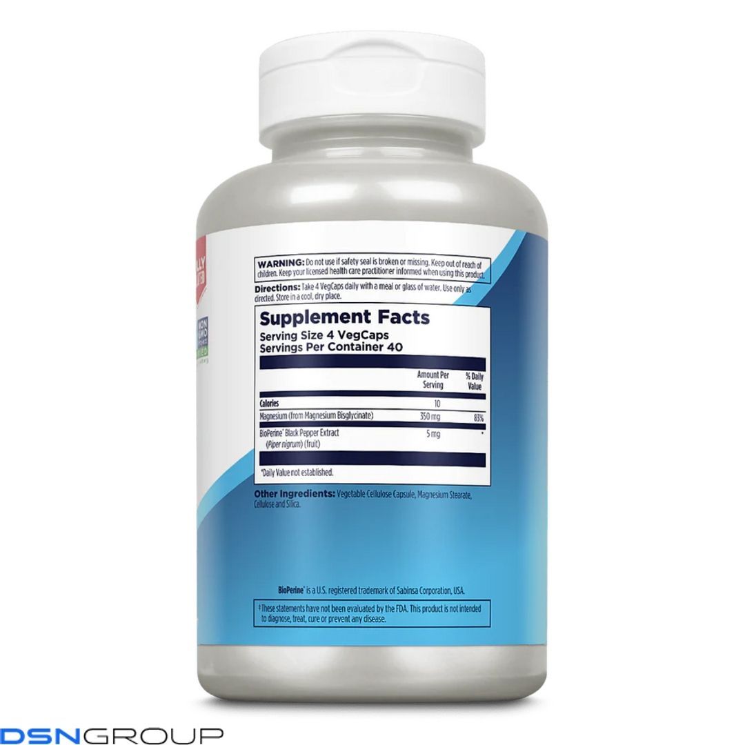 Magnesium Glycinate 350 - 160 veg caps (Затертая дата)