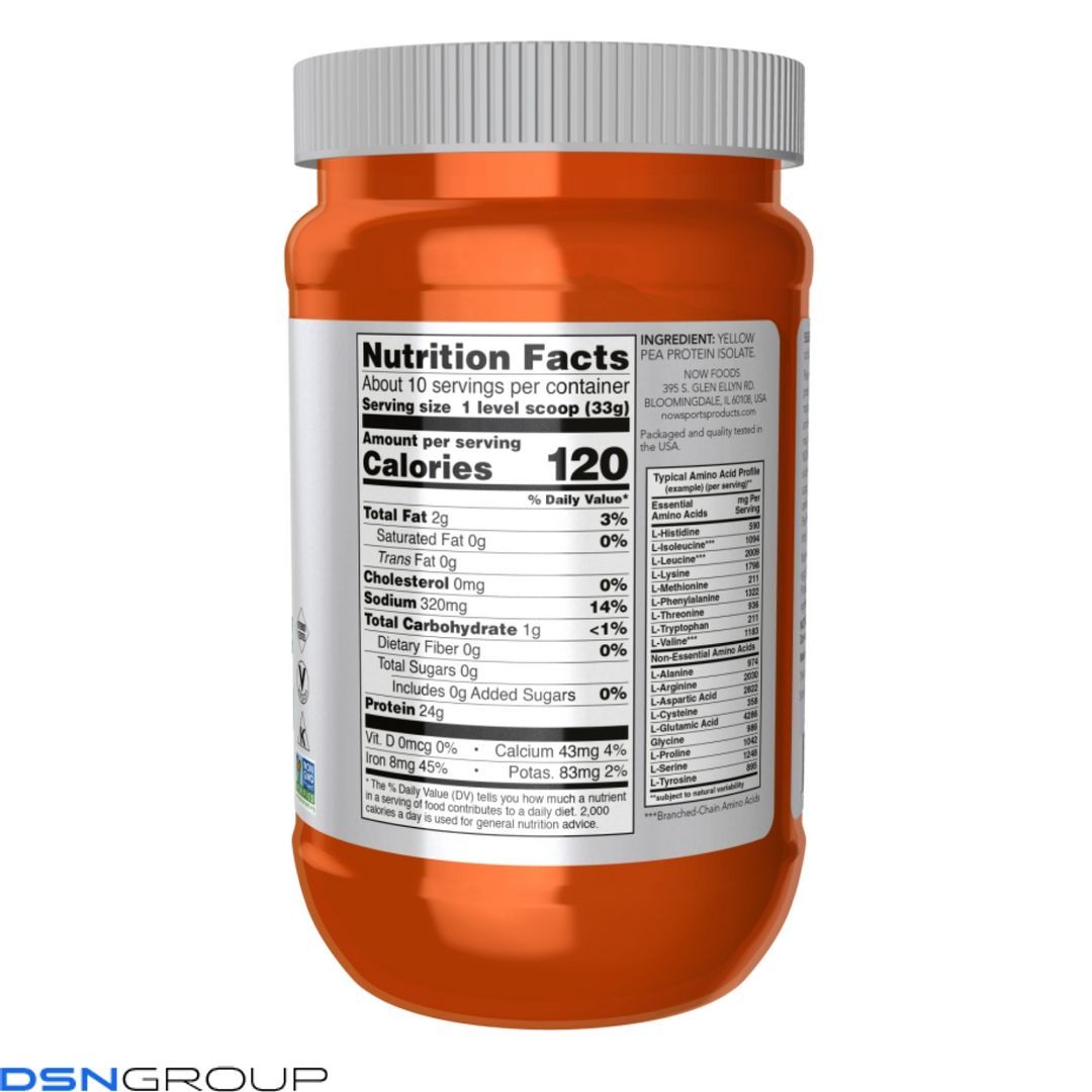Pea Protein - 907g Unflavored