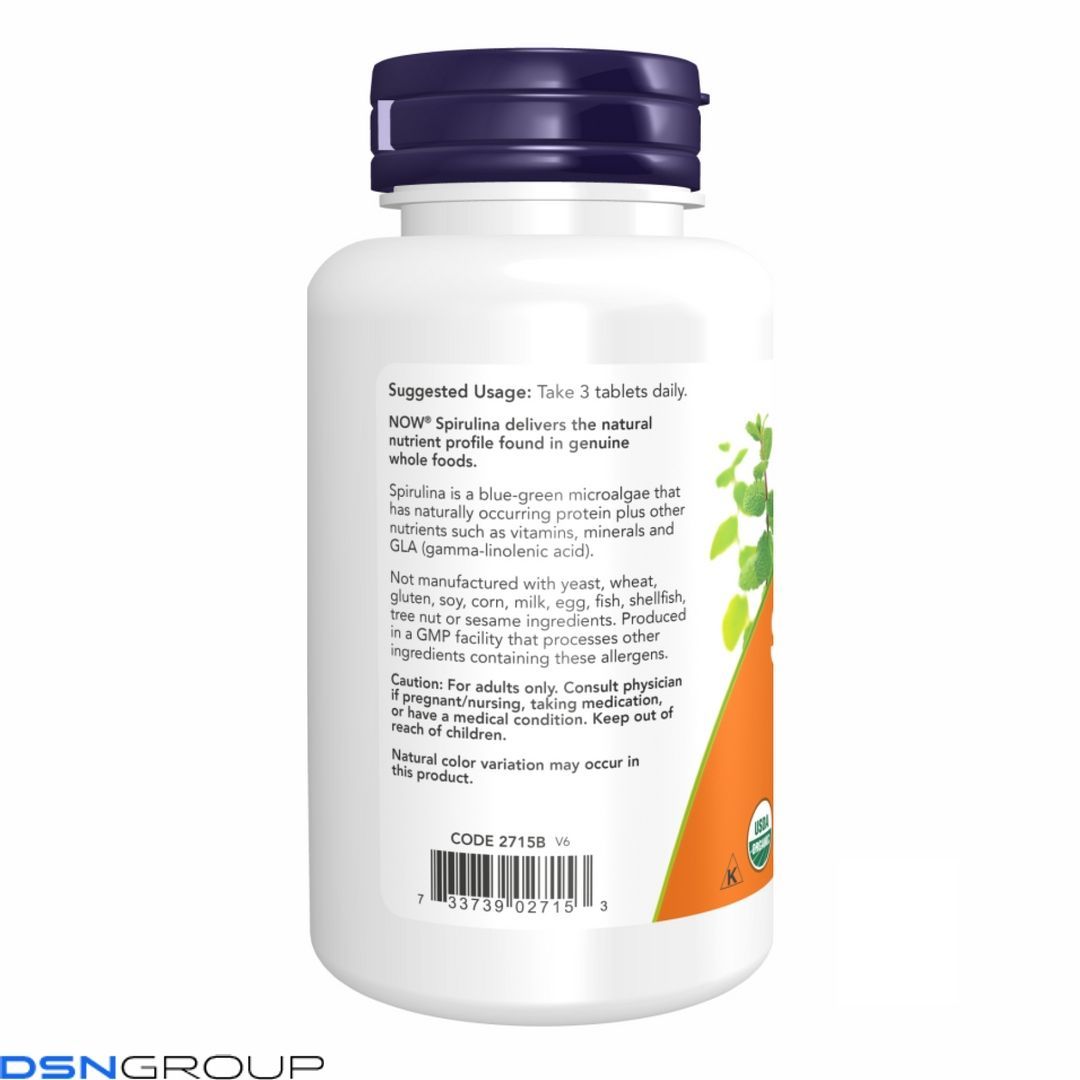 Spirulina 1000 mg - 120 tabs