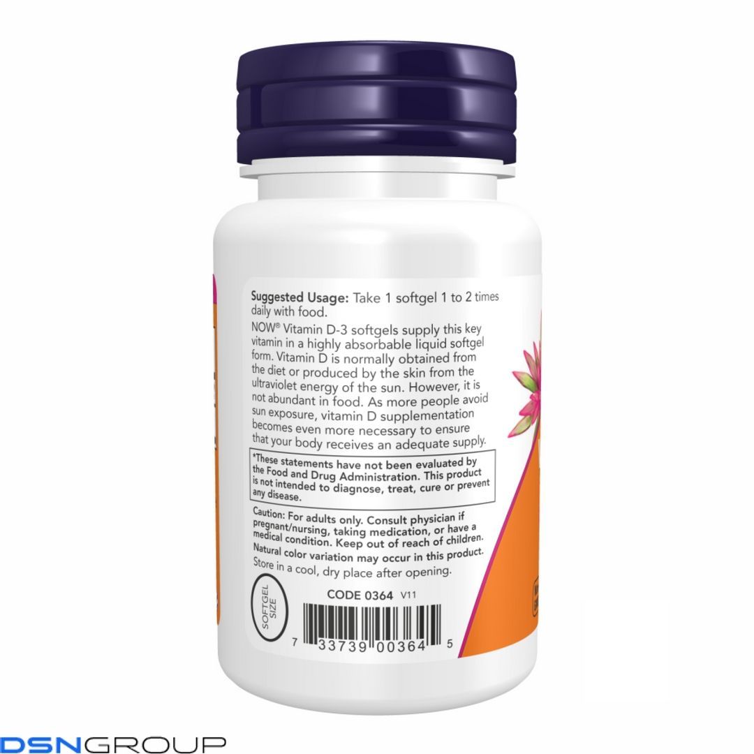 VIT D-3 400 IU - 180 sgels