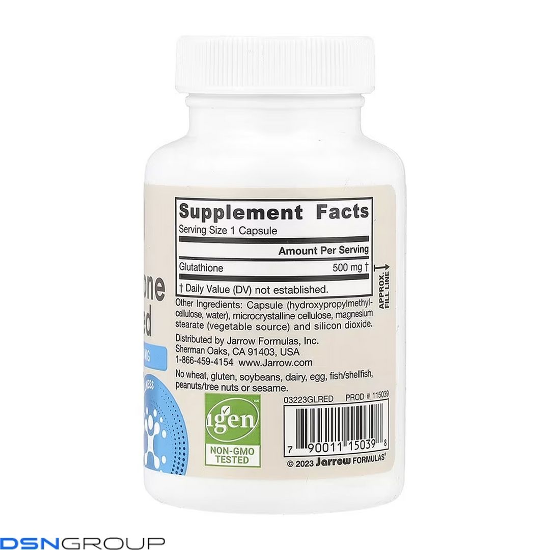 Reduced Glutathione 500 mg - 60 caps