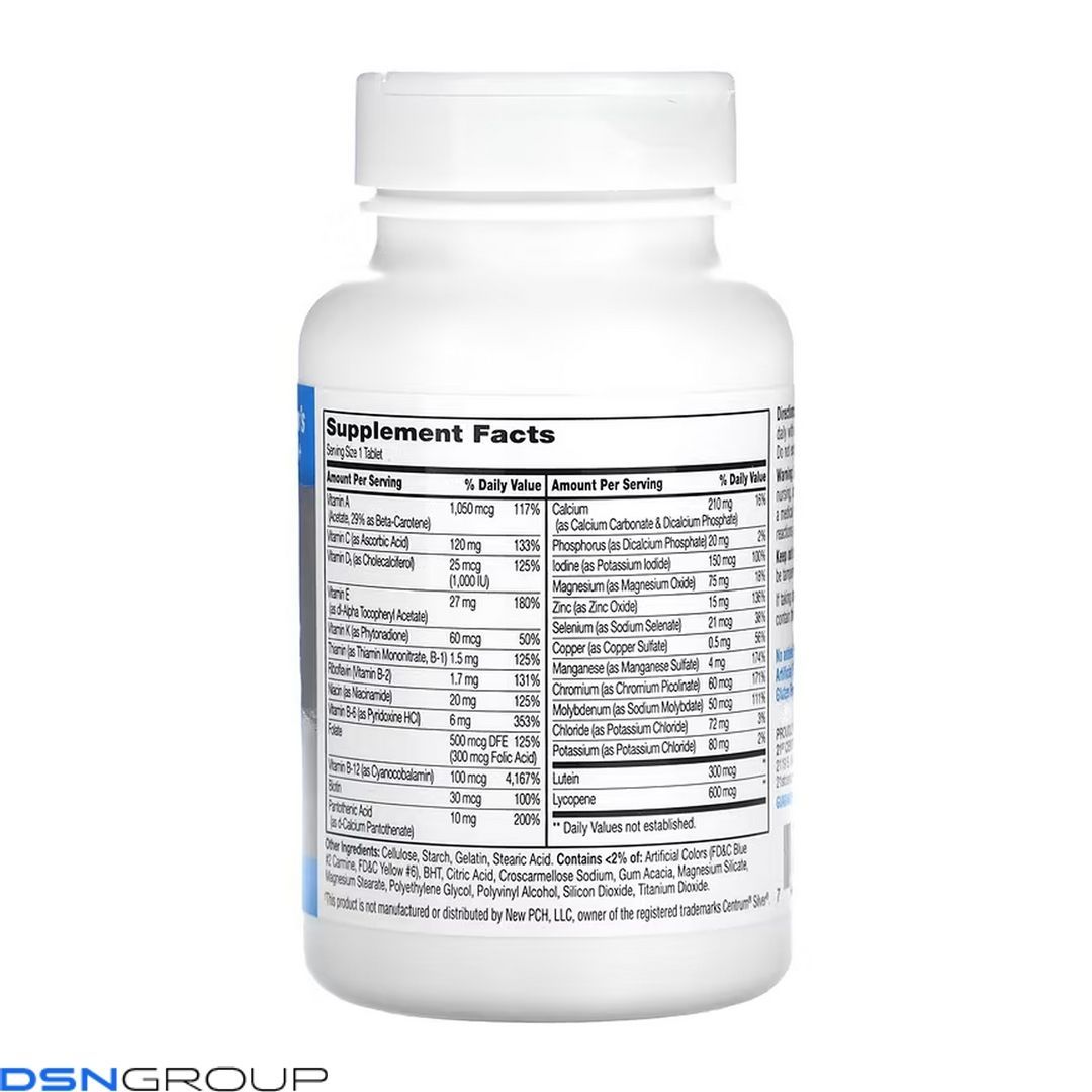 Sentry Senior Men 50+ - 100 tabs