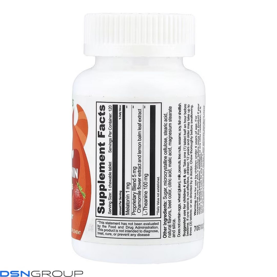 VitaWorks Kids Melatonin 1 mg - 120 chewables