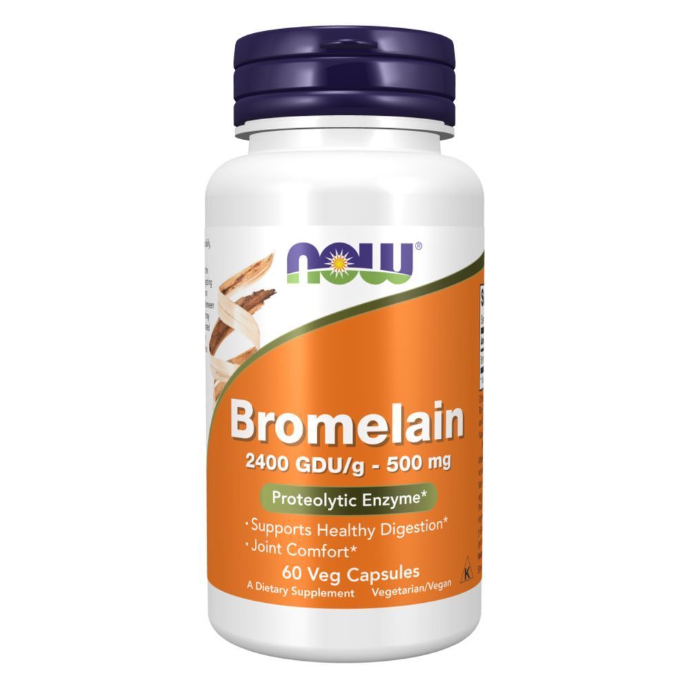 (12.02 Ожидание) Bromelain 500mg - 60 vcaps