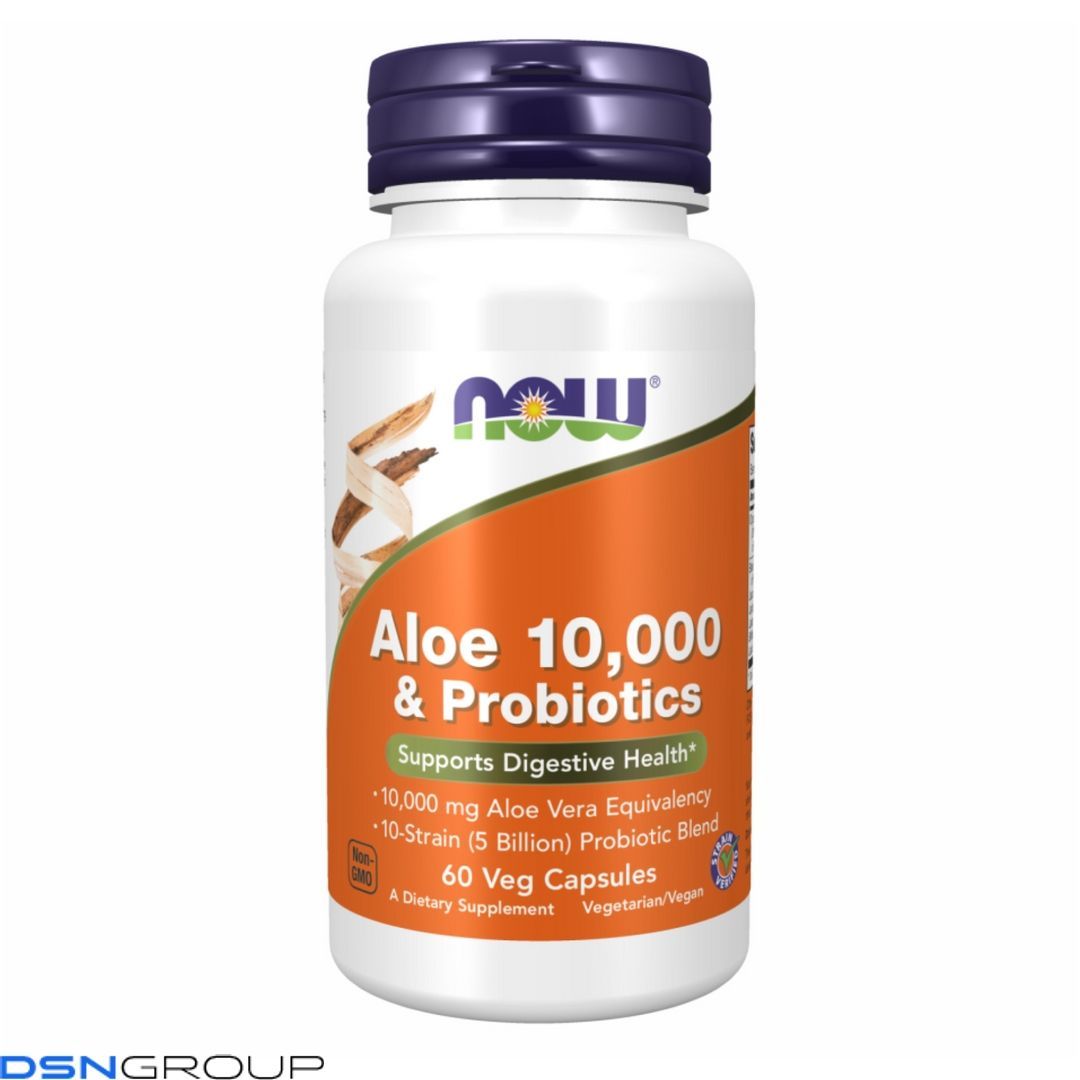 Aloe Vera 10000 & Probiotics - 60 vcaps 2022-10-1421 фото Aloe Vera 10000 & Probiotics - 60 vcaps