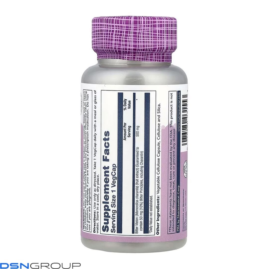 Bitter Melon Fruit Extract 10% 500mg - 30 vcaps