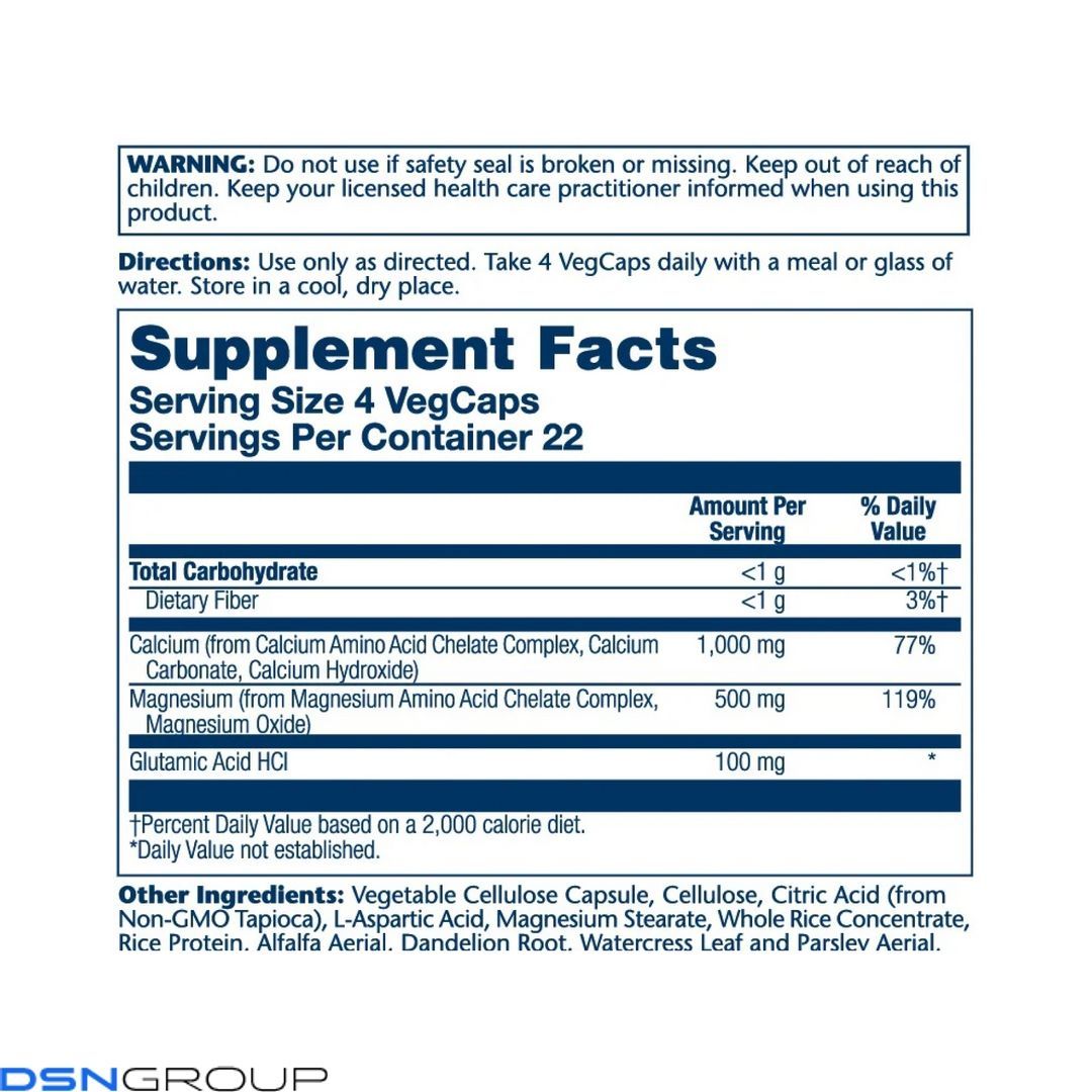 Calcium & Magnesium, AAC 2:1 - 90 caps