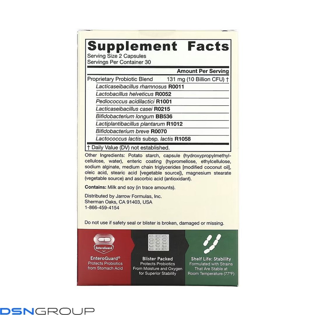 Jarro-Dophilus® EPS 5 BIL - 60 caps 2023-10-6204 фото Jarro-Dophilus® EPS 5 BIL - 60 caps