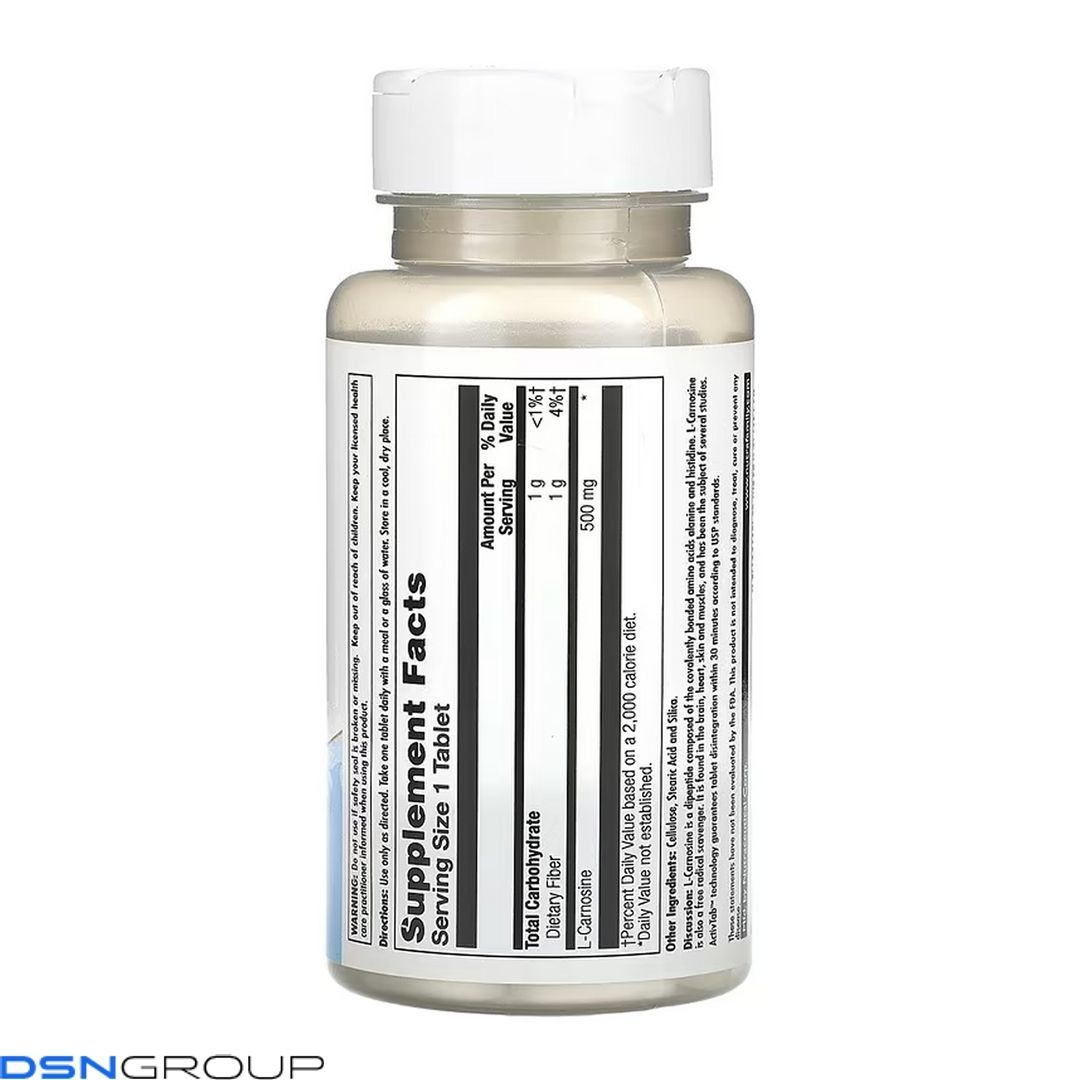 L-Carnosine 500mg - 30 caps