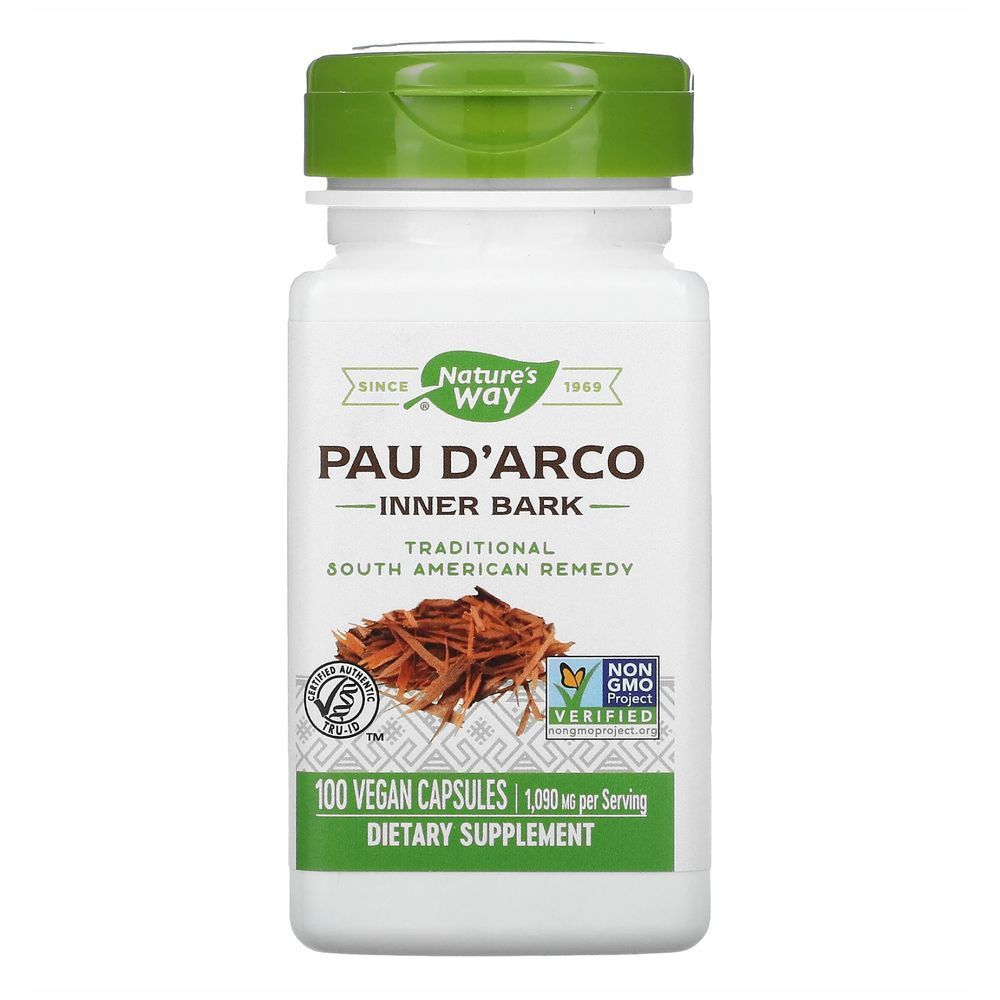 (20.02 Ожидание) Pau D'Arco Inner Bark - 100 vcaps