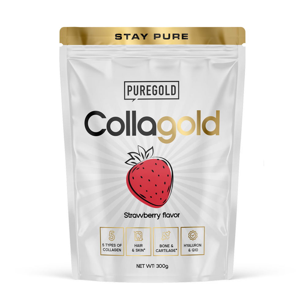 Collagold - 300g Strawberry (Повреждена упаковка)