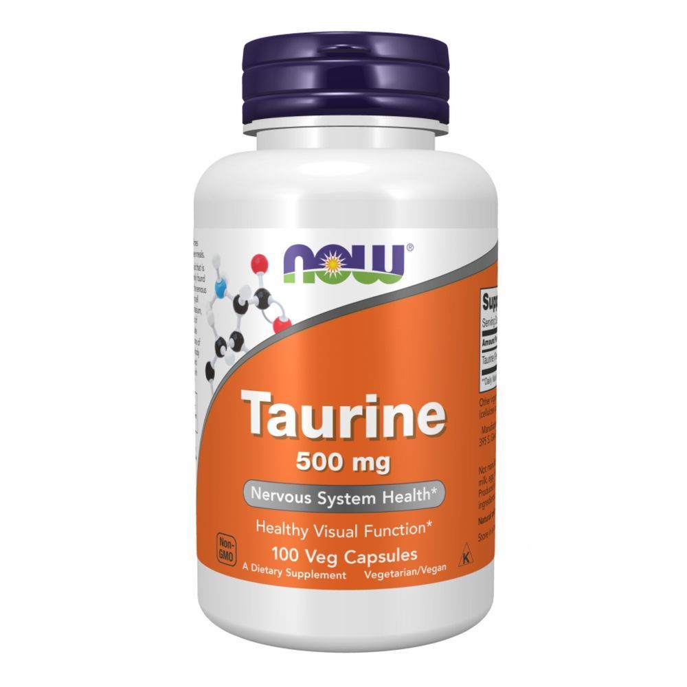(12.02 Ожидание) TAURINE 500mg - 100 caps