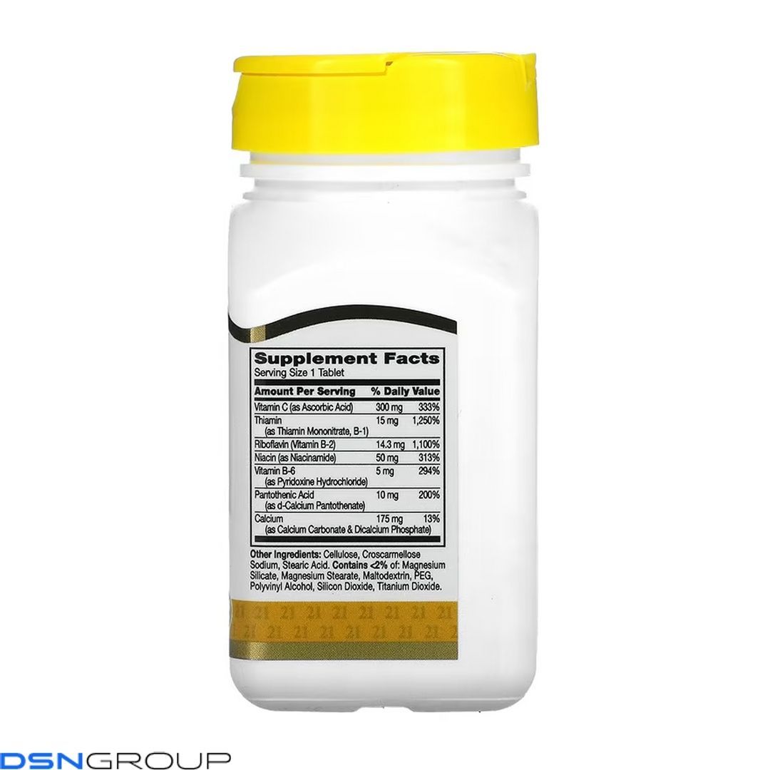 B Complex plus Vitamin C - 100 tabs