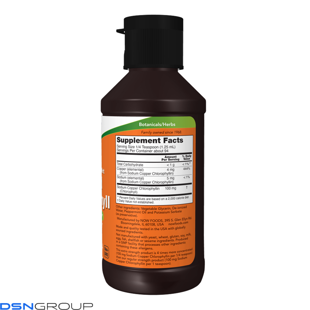 Chlorophyll Liquid, Extra Strength Mint - 118 ml
