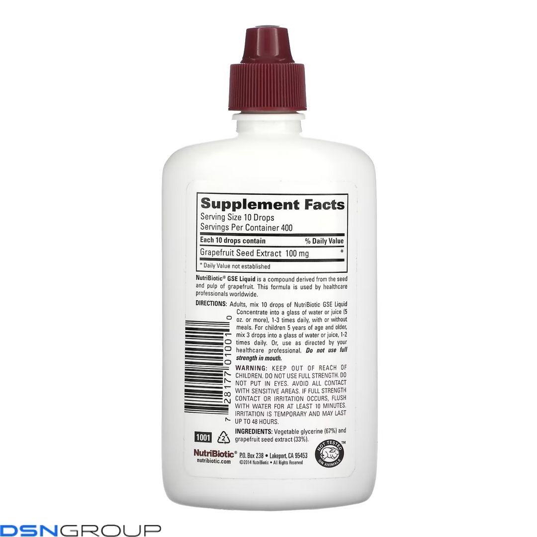 GSE Liquid Concentrate - 118 ml