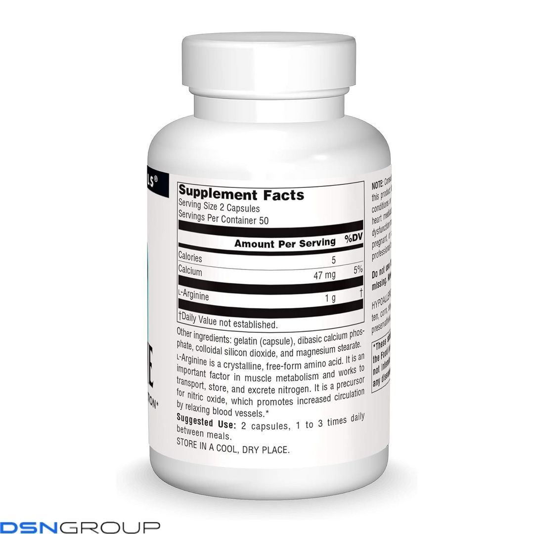 L-Arginine 500 mg - 50 tabs