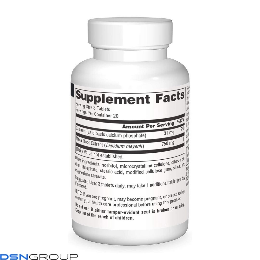Maca 250mg - 60 tabs