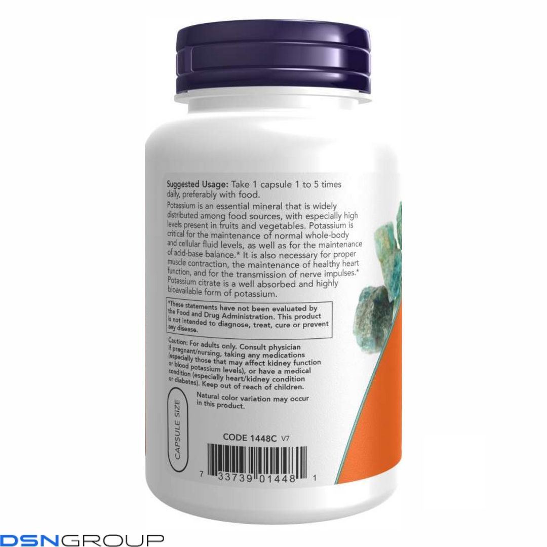 Potassium Citrate - 180 vcaps