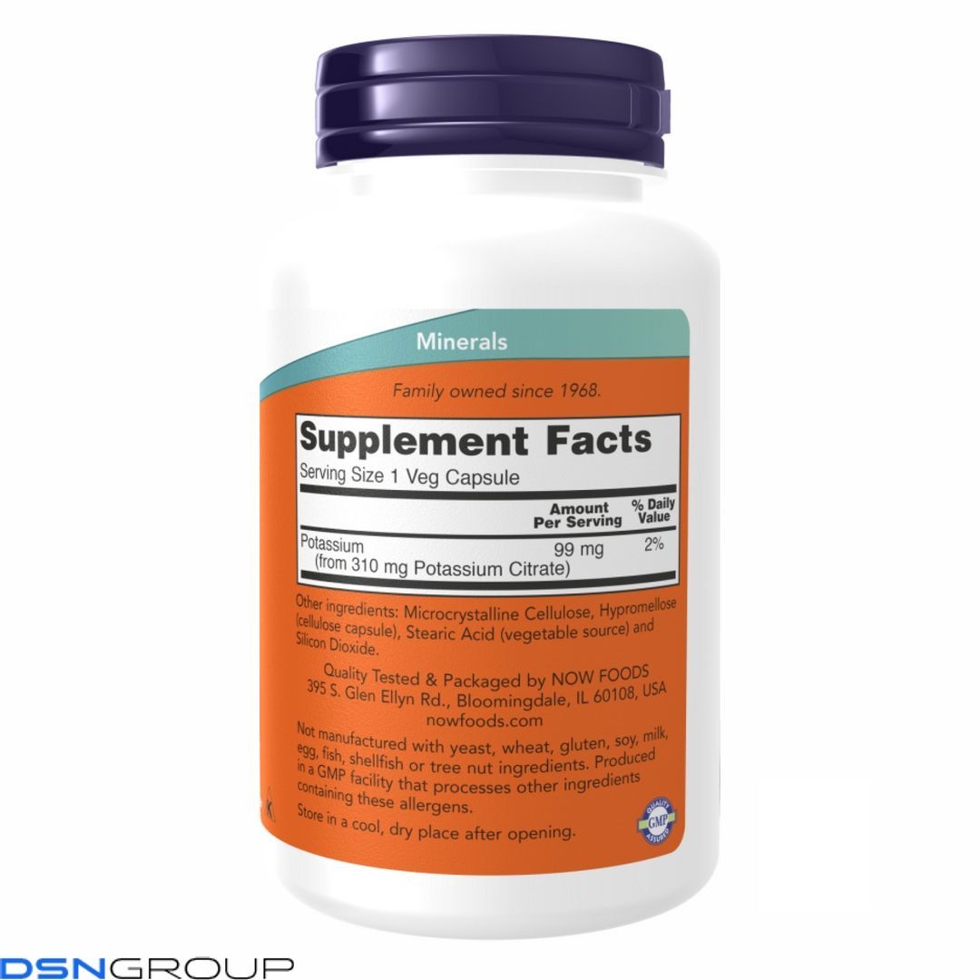 Potassium Citrate - 180 vcaps