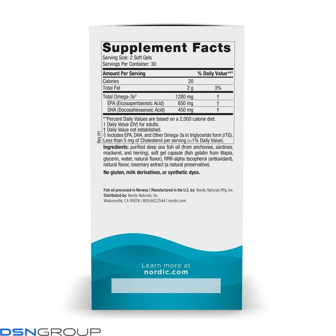 Ultimate Omega Fish Gels - 60 softgels