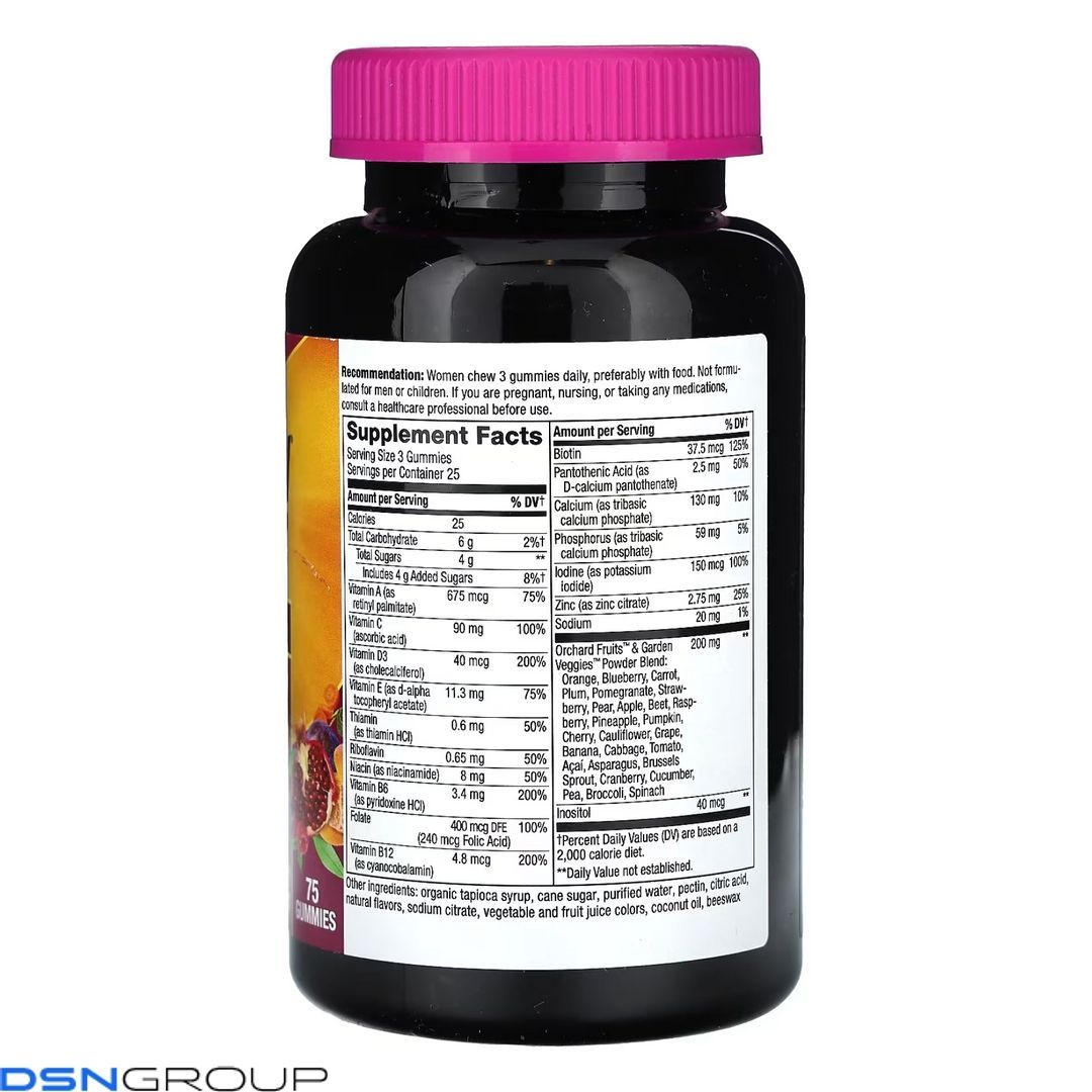 Women's Premium Multivitamin - 75 gummies