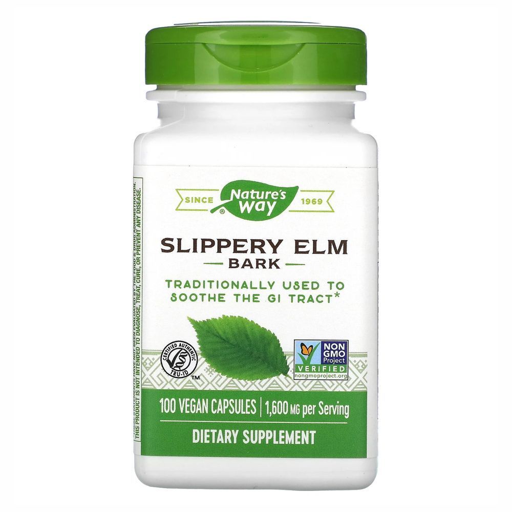(20.02 Ожидание) Slippery Elm Bark - 100 vcaps