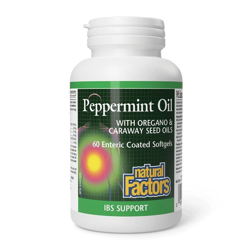Peppermint+Oregano Oil Complex - 60 softgels