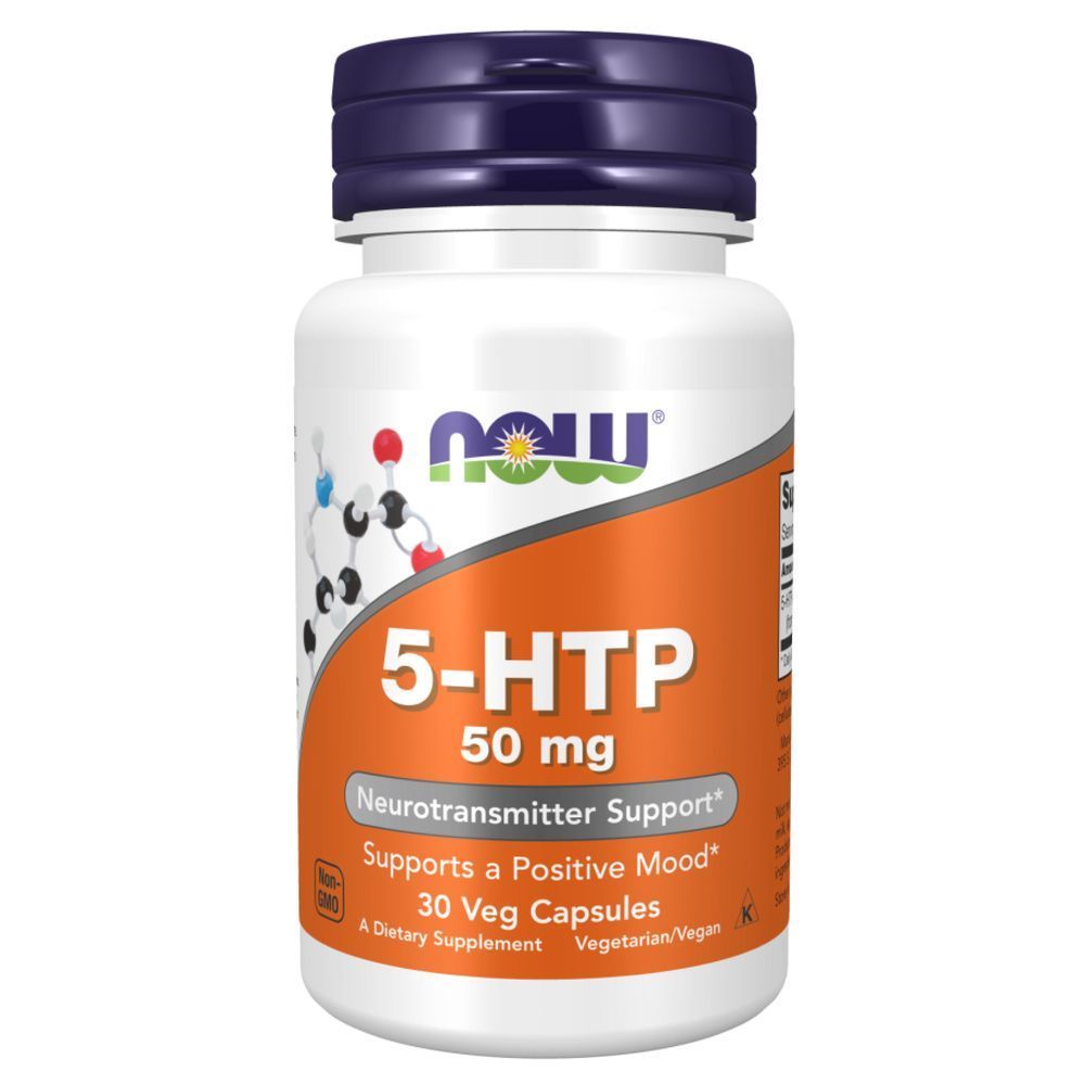 5-HTP 50mg - 30 vcaps (Повреждена банка)