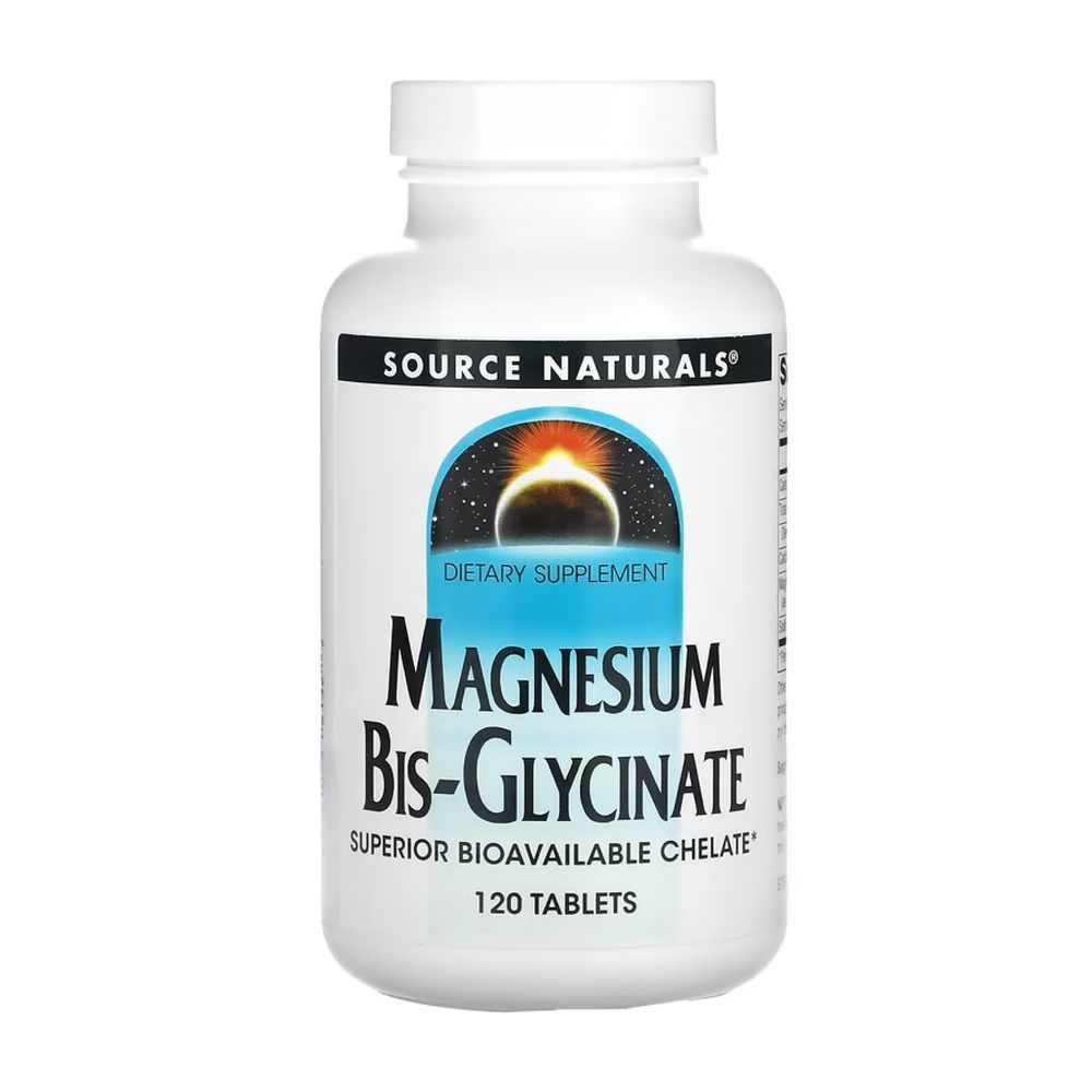 Magnesium Bis-Glycinate - 120 tabs (Повреждена банка)