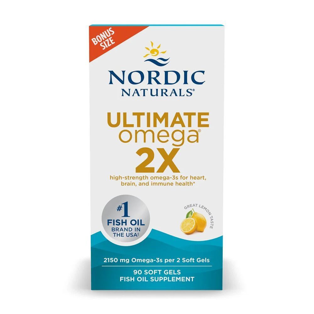 Ultimate Omega 2X - 90 softgels (Повреждена банка)