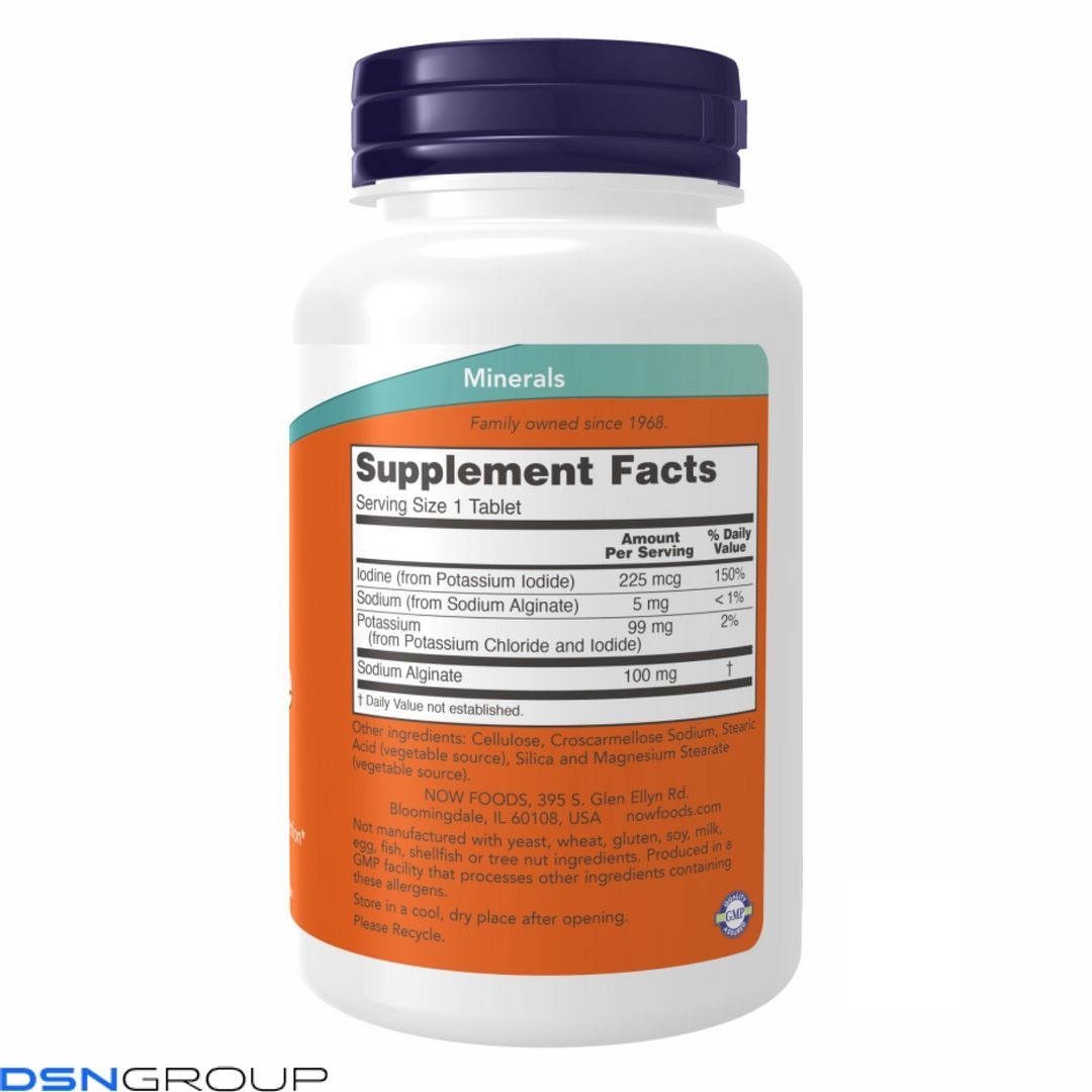 Potassium plus Iodine - 180 tabs