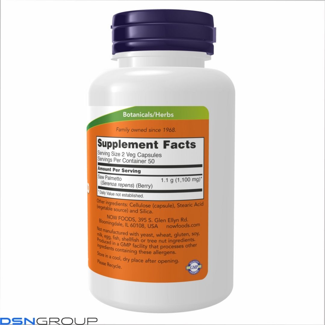 Saw Palmetto 550mg - 250 vcaps 2022-10-0714 фото Saw Palmetto 550mg - 250 vcaps