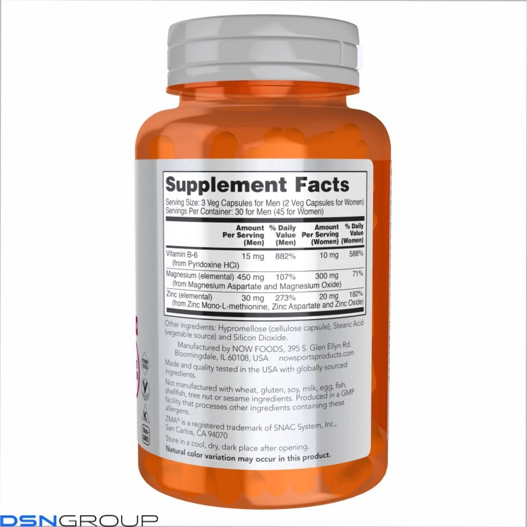 ZMA(R) - 90 vcaps