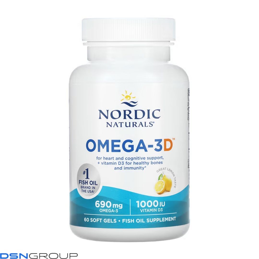 Omega-3D - 60 softgels 2023-10-5958 фото Omega-3D - 60 softgels