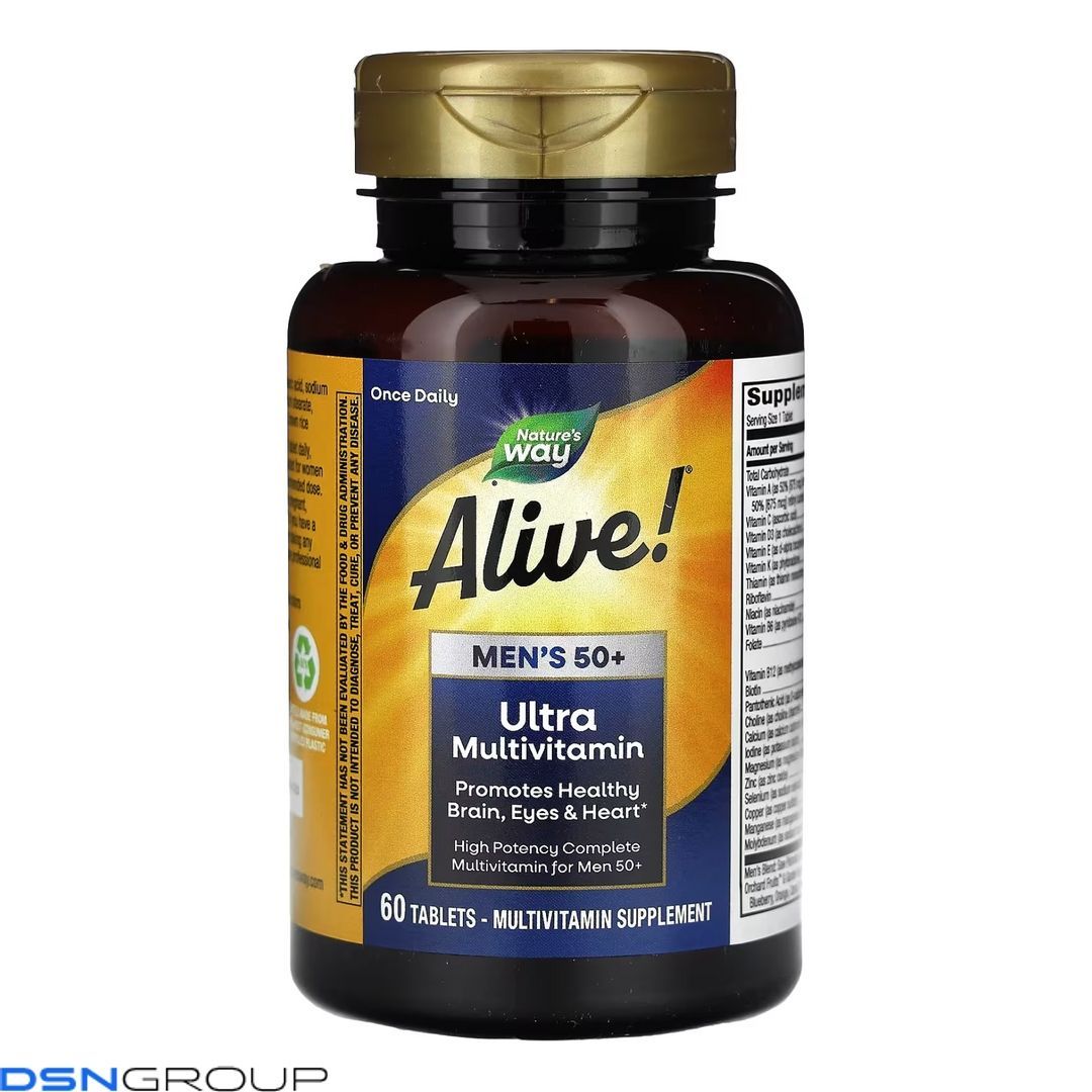 Once Daily Men's 50+ Ultra Multivitamin - 60 tabs