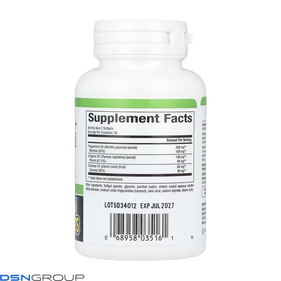 Peppermint+Oregano Oil Complex - 60 softgels