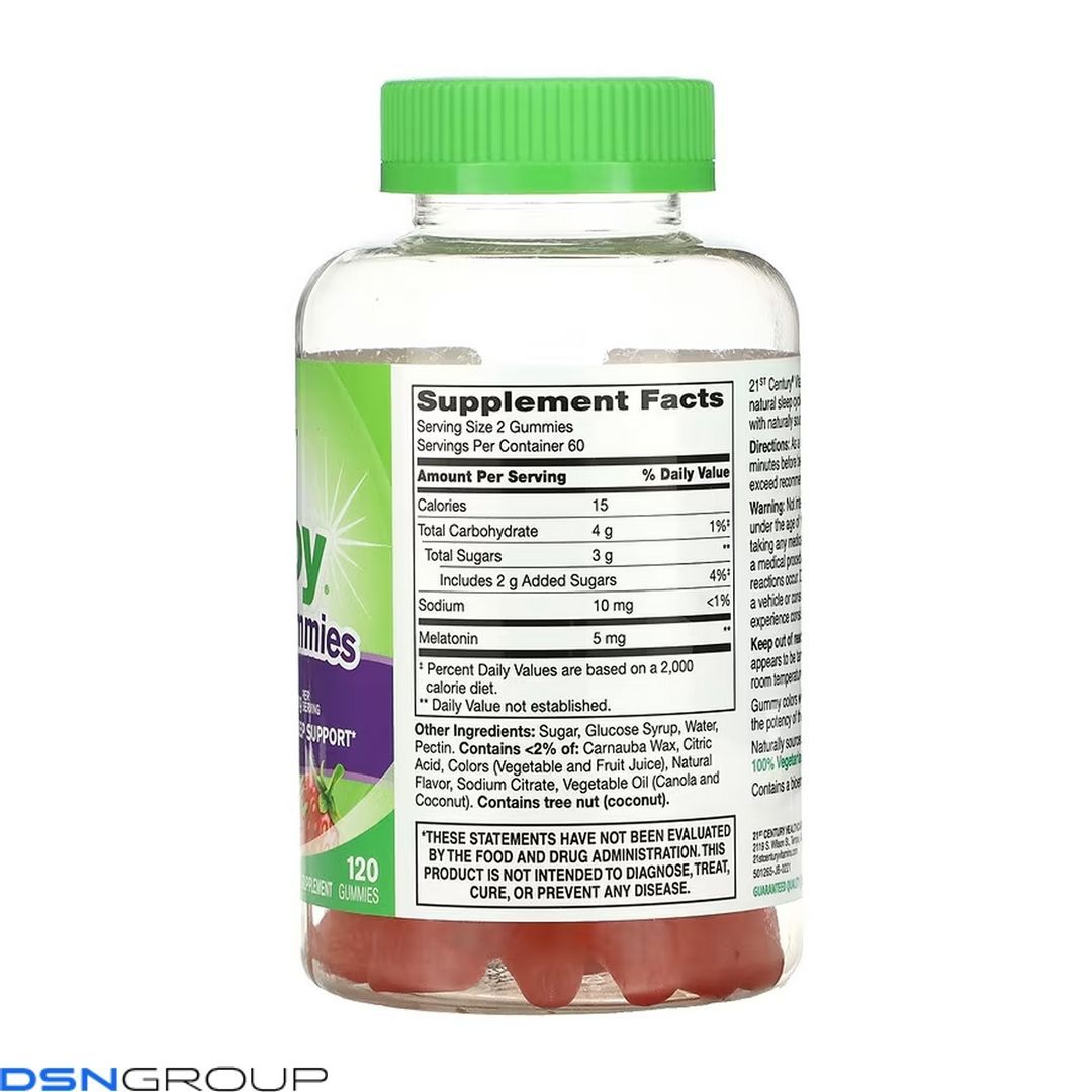 VitaJoy Melatonin 5 mg - 120 gummies